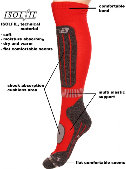 DELUNI skistr�mper