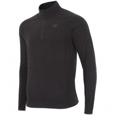 4F Odin Microtherm fleecepulli, herre, sort