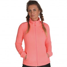4F dame fleece jakke, coral