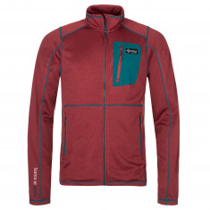 Kilpi Eris, fleece jakke, herre, mørkerød