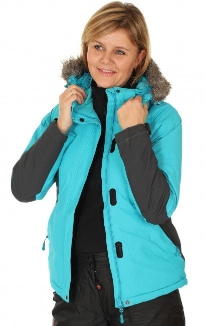 4F Vita skijakke, dame