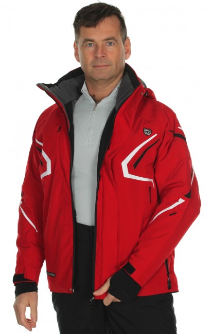 DIEL Alpine skijakke til m�nd, r�d