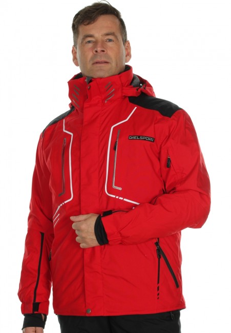 DIEL Ultra skijakke, r�d, herre