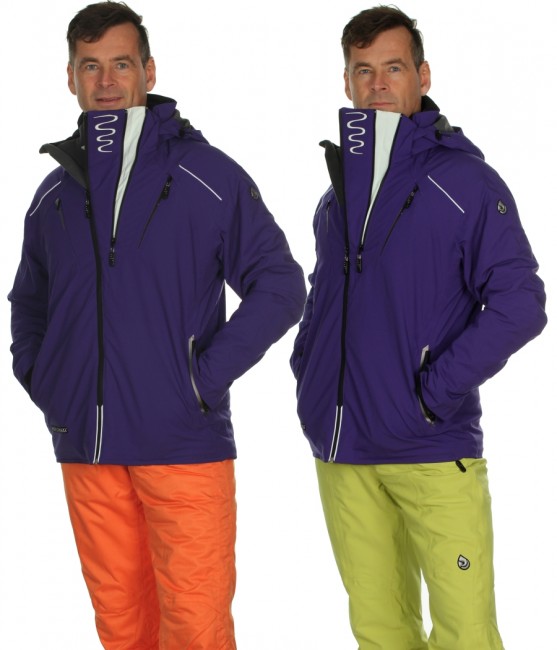 DIEL Alpine herrejakke, lilla