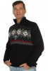 Kama Islandsk sweater m. Windstopper, sort