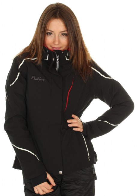DIEL Alpine dameskijakke, sort