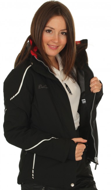 DIEL Alpine dameskijakke, sort