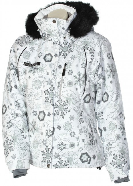 DIEL Sport dameskijakke, snowflakes