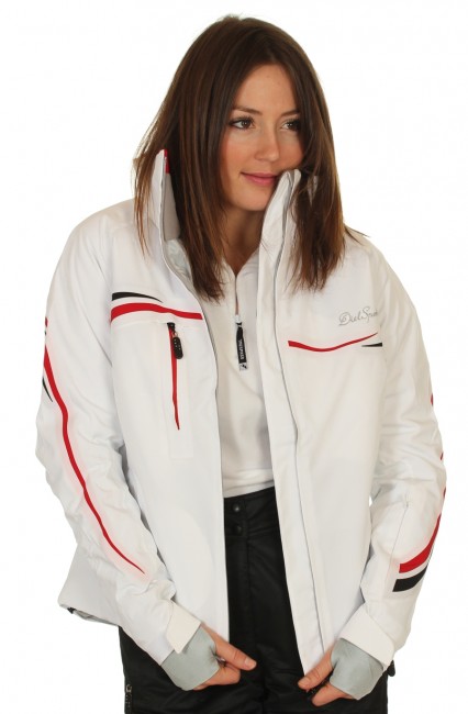 DIEL Alpine dameskijakke, hvid