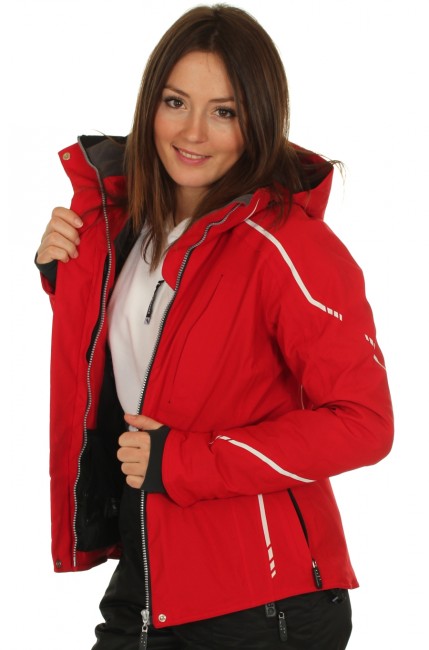 DIEL Alpine damejakke, r�d