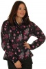 DIEL Sport dameskijakke, sort/pink
