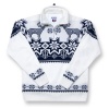 Kama Norsk sweater m. Windstopper, hvid