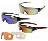 Demon Fuel sportssolbriller m. 3 s�t linser
