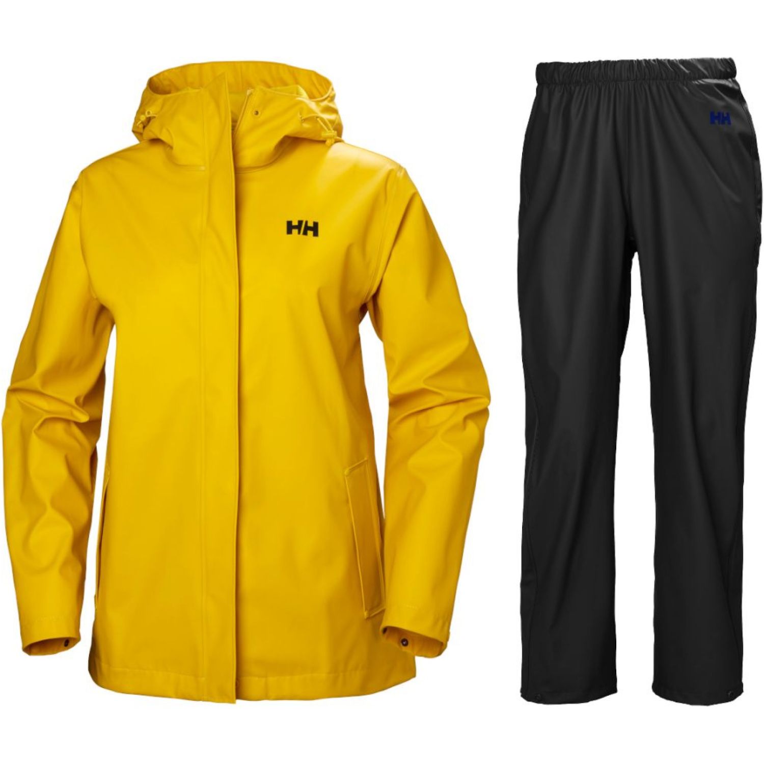 Helly Hansen Moss regnsæt, dame, gul/sort - DKK 709 - Spar 45%
