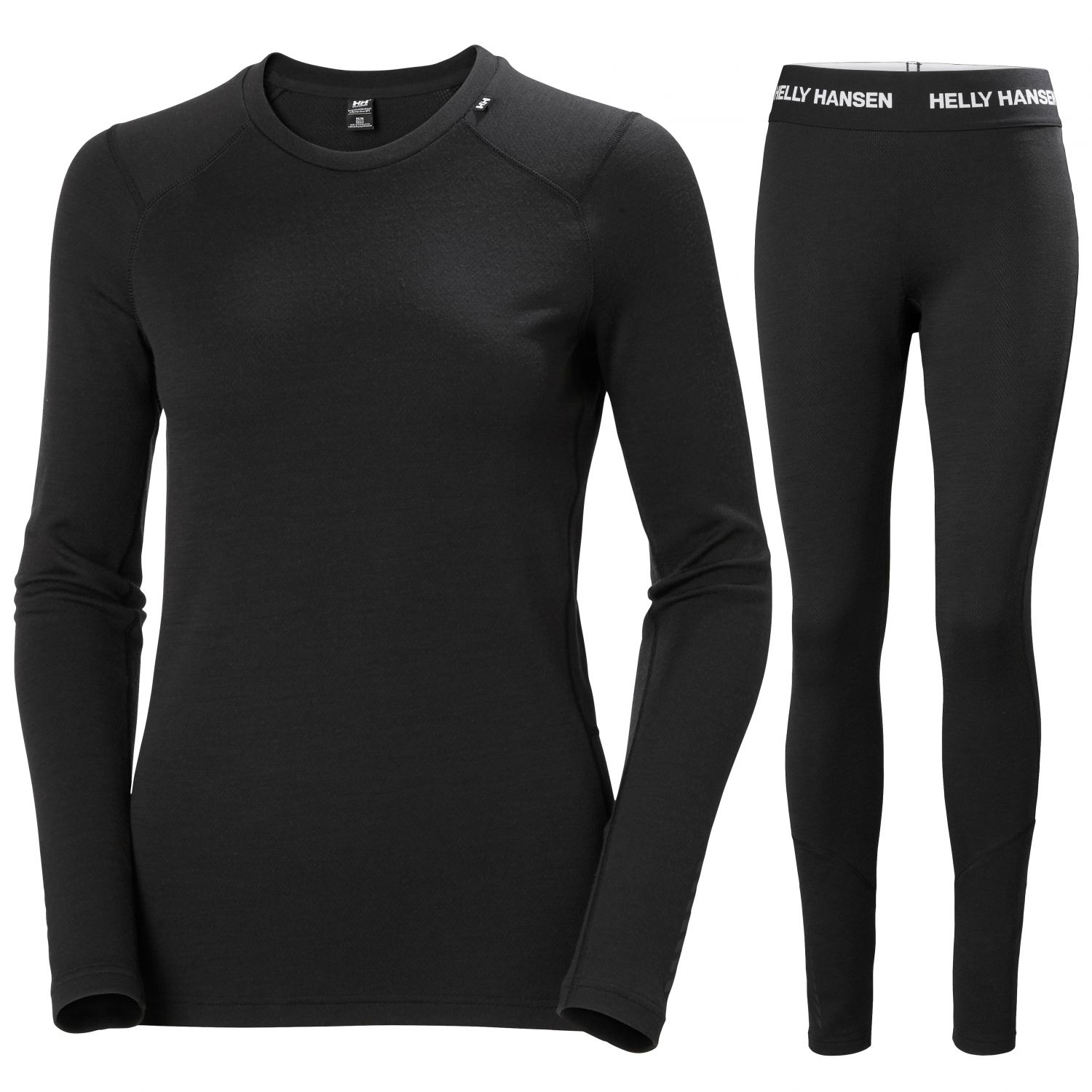 Helly Hansen Lifa Merino Midweight, dames, zwart