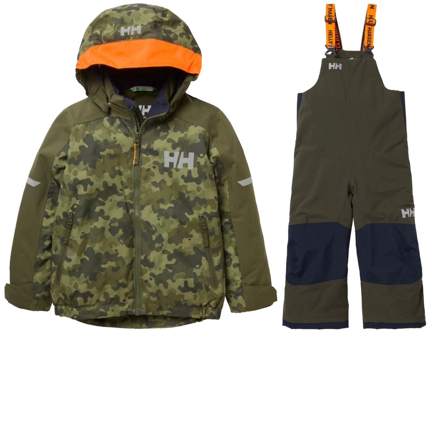 Helly Hansen K Legend/Rider 2.0 Ins, ski jacket, junior, green