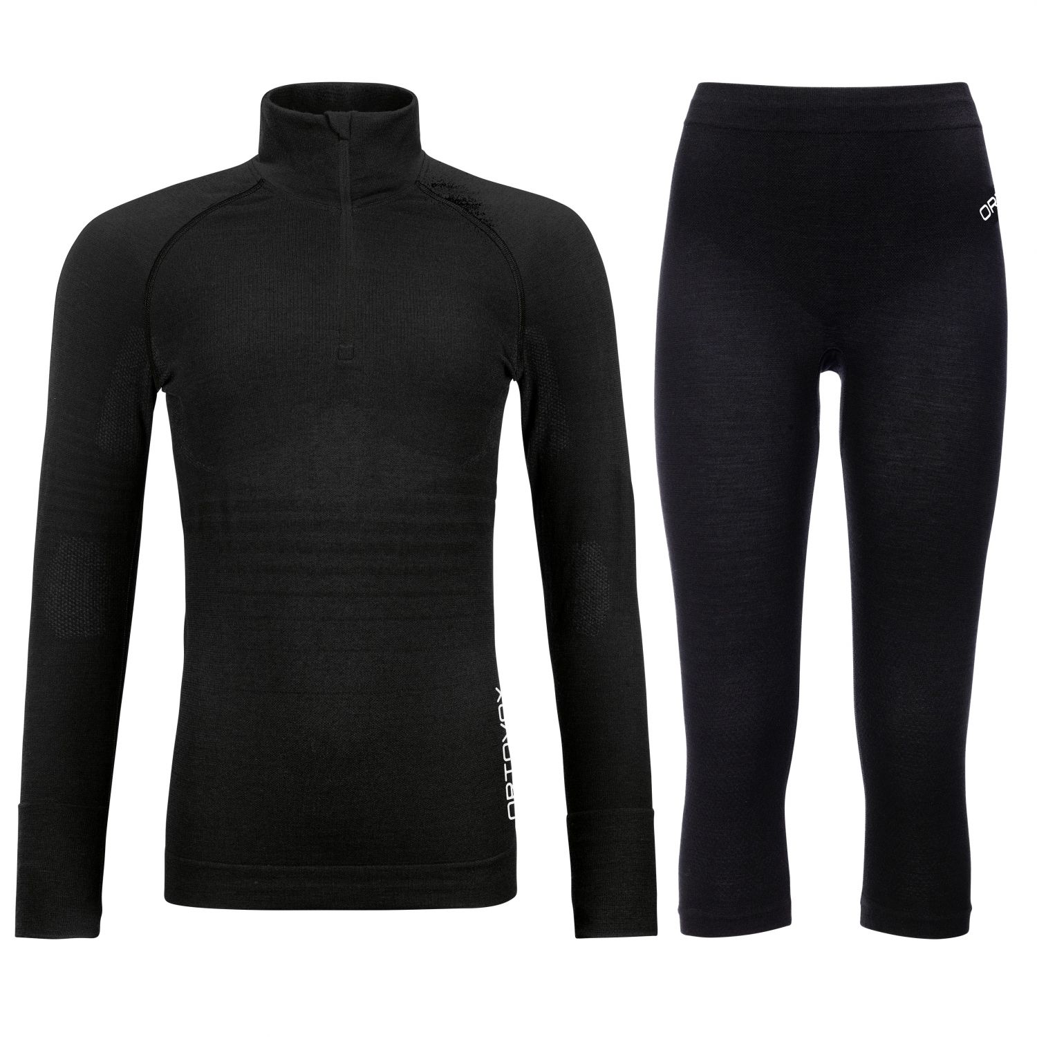 Billede af Ortovox 230 Competition 1/2 zip / 3/4 pant, sæt, dame, sort