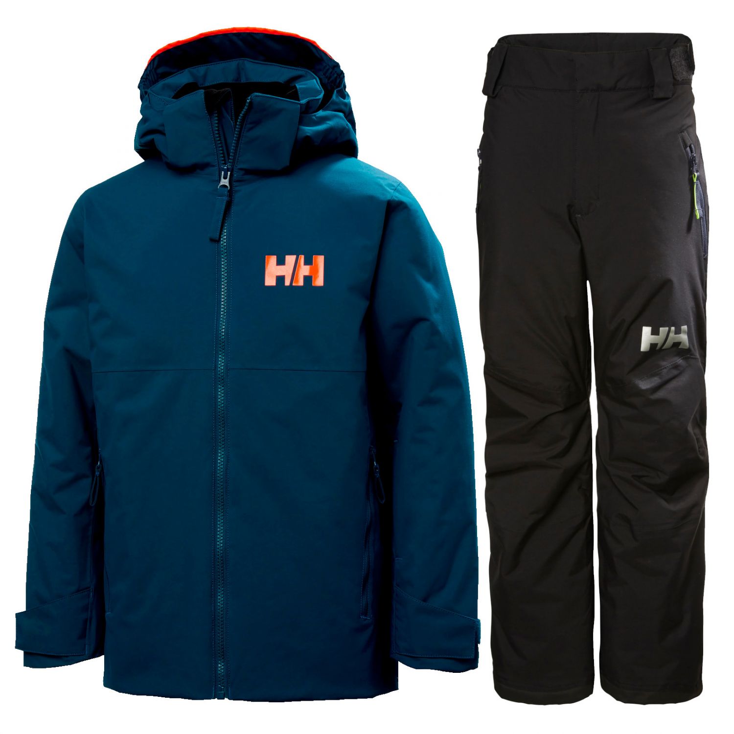 Helly Hansen Traverse/Legendary skisetti junior Tummansininen