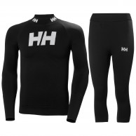 Helly Hansen HH Lifa Seamless Racing Set, herre, sort