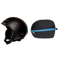 Cairn Orbit skihjelm, mat black + Accezzi Cortina, hjelmcase