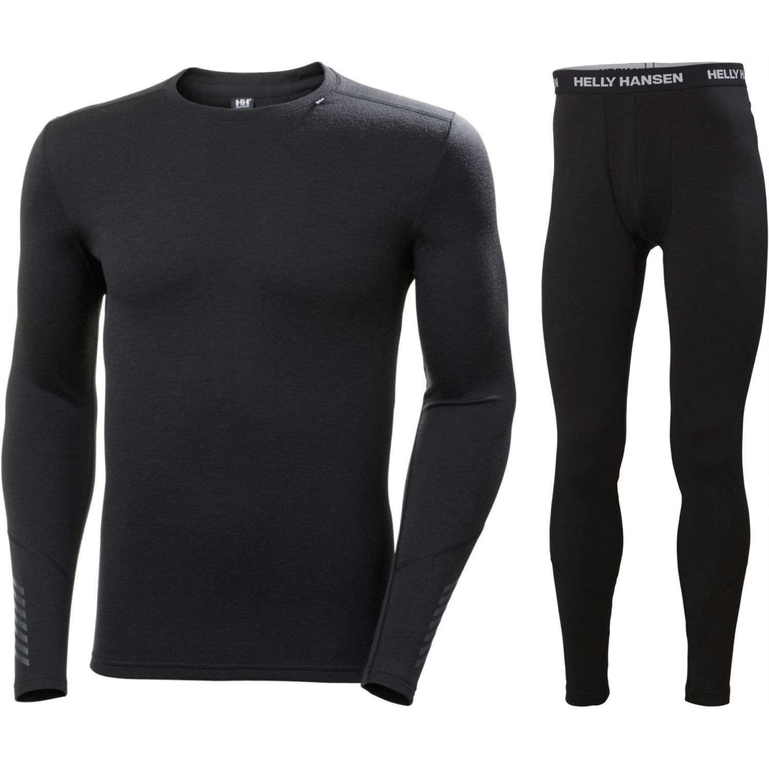 Helly Hansen Lifa Merino Midweight, herres, zwart