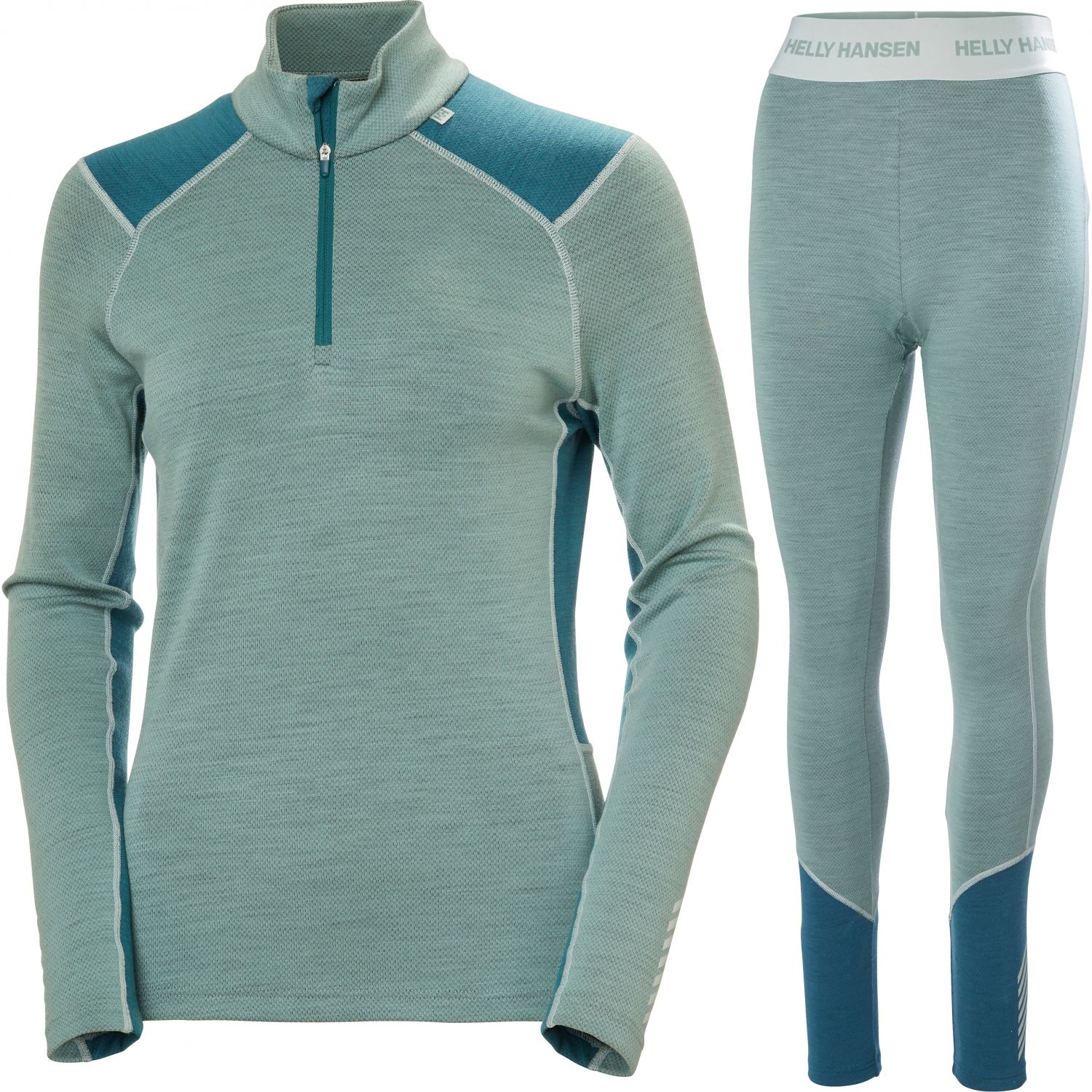 Helly Hansen Lifa Merino Midweight H/Z, sæt, dame, cactus