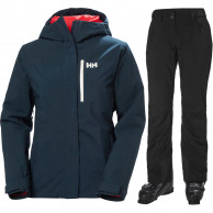 Helly Hansen Snowplay/Legendary Insulated, dame, Navy/Black