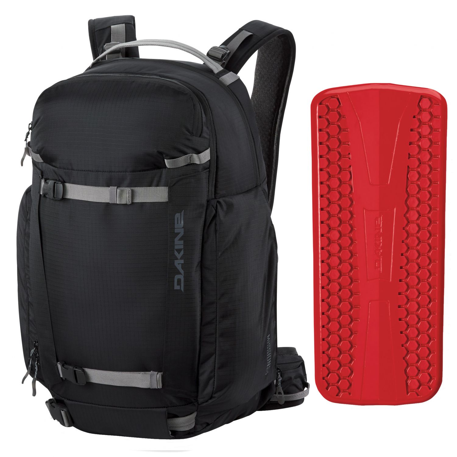 Dakine Mission Pro 32 + Impact Spine Protector, schwarz