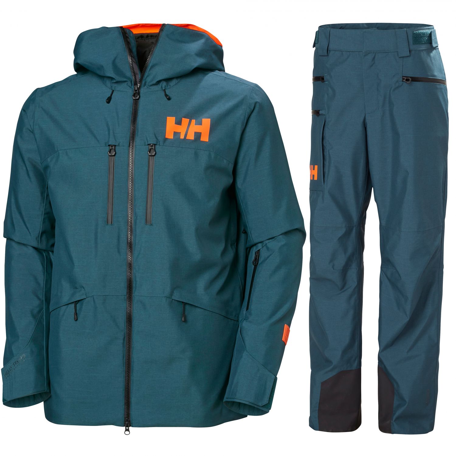 Zdjęcia - Odzież narciarska Helly Hansen Garibaldi 2.0, męska, turkusowo-zielona kit-2554 