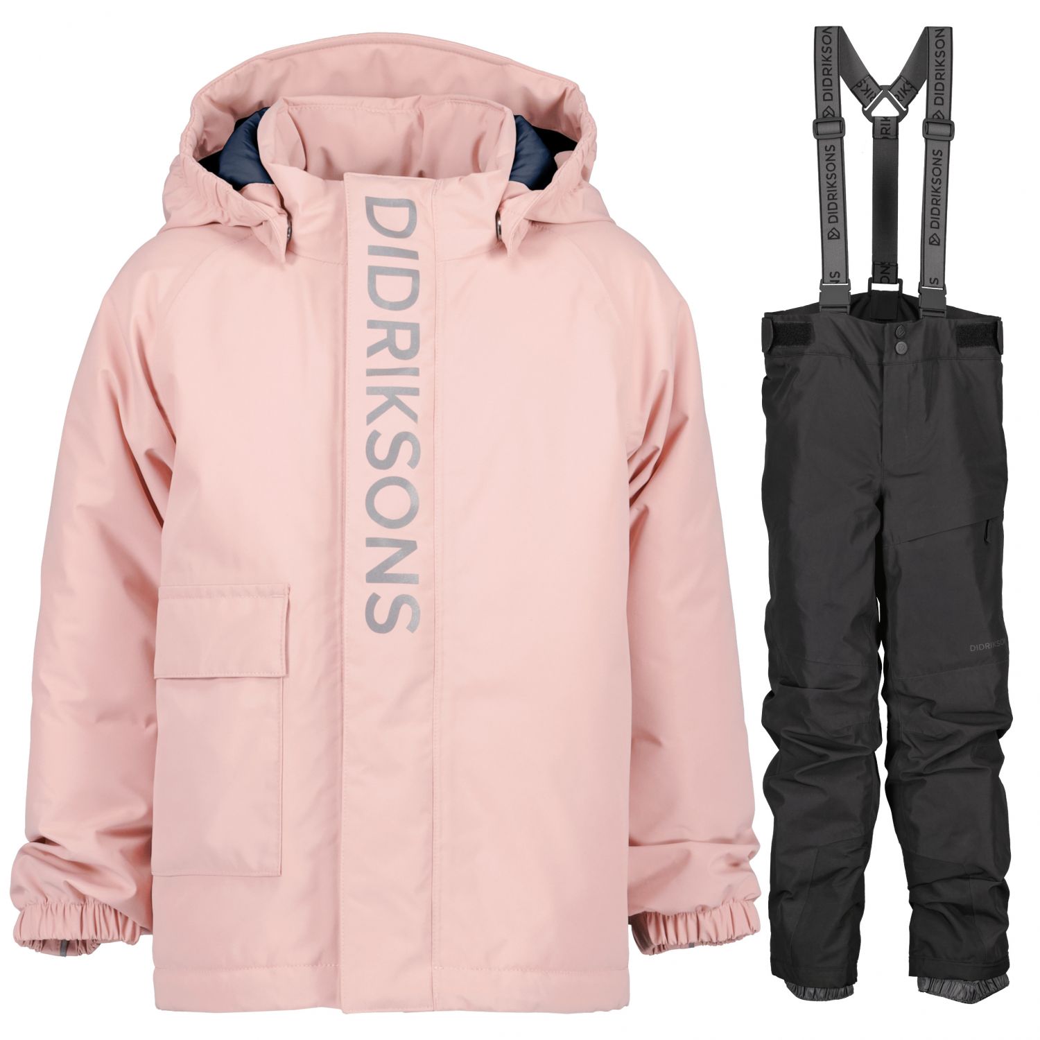 Didriksons Taliv/Dacit, ski set, junior, dusty pink