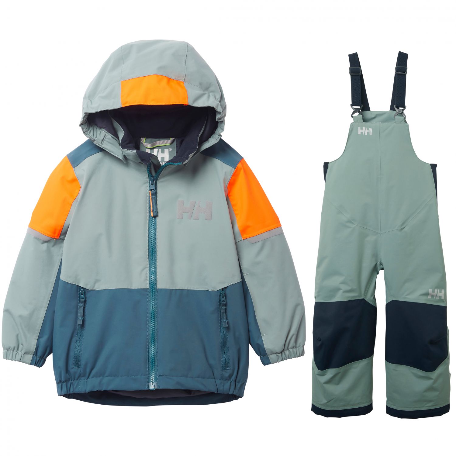 Helly Hansen K Rider 2.0 Ins, ski jacket, junior, cactus