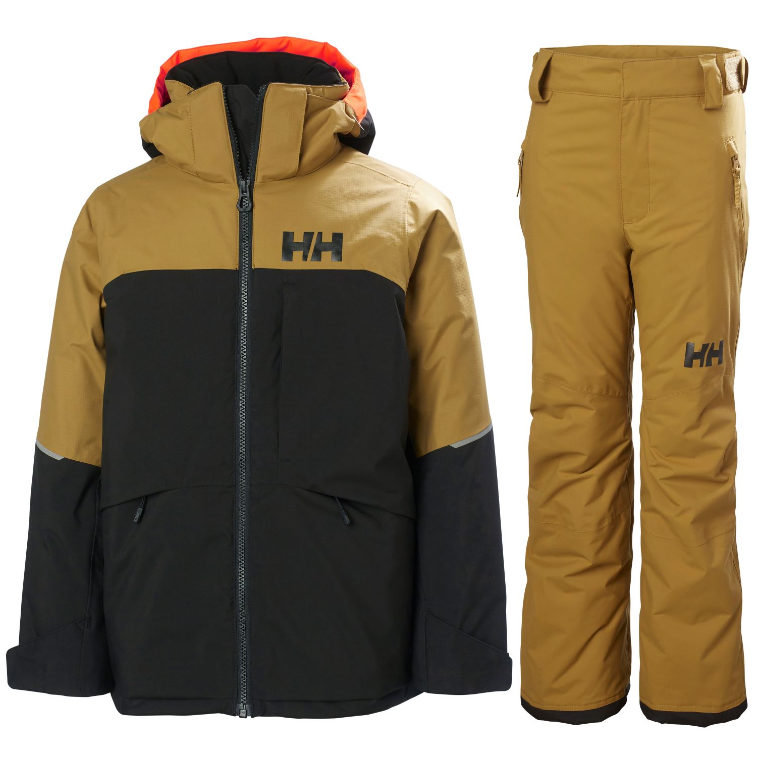 Zestaw narciarski Helly Hansen Summit/Legendary, junior, czarny/lynx