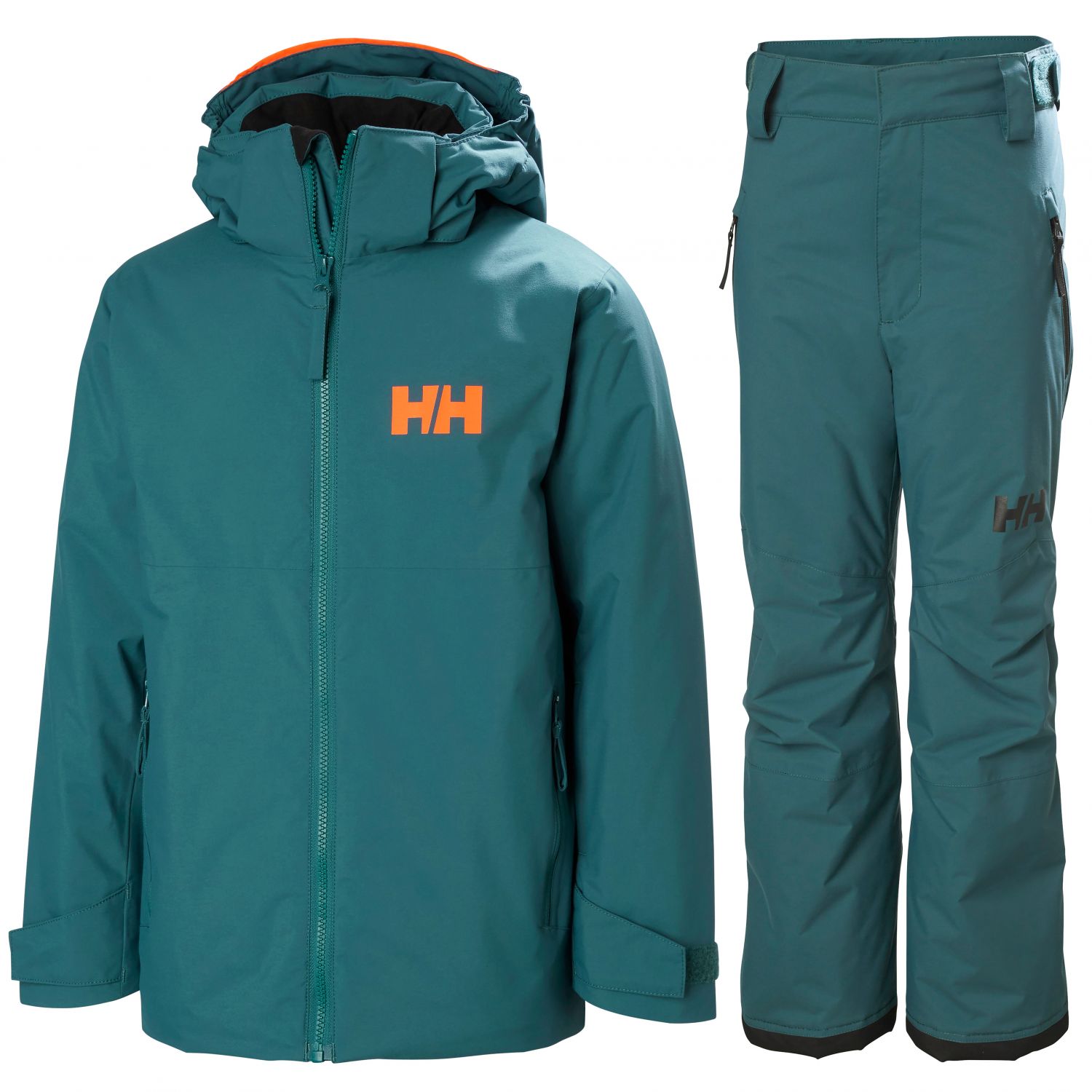 Helly Hansen Traverse/Legendary skiset, junior, groen