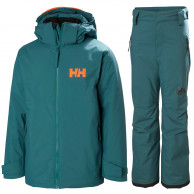 Helly Hansen Traverse/Legendary skiset, junior, grün