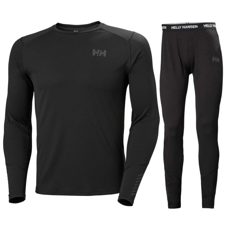 Helly Hansen Lifa Active ski-underwear, set, men, black