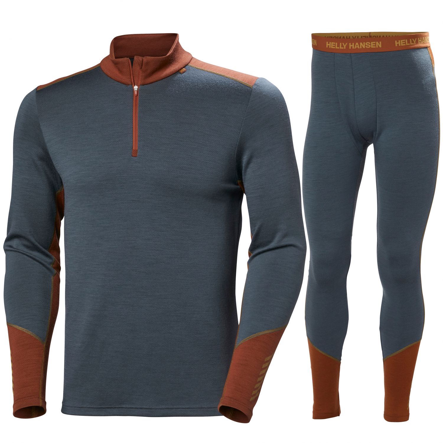 Helly Hansen Lifa Merino Midweight H/Z, set, Herr, Alpine Frost