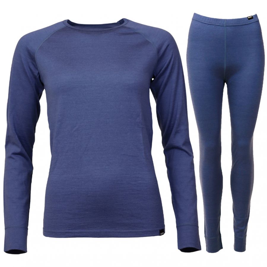 Helios Merino One, ensemble, femmes, bleu