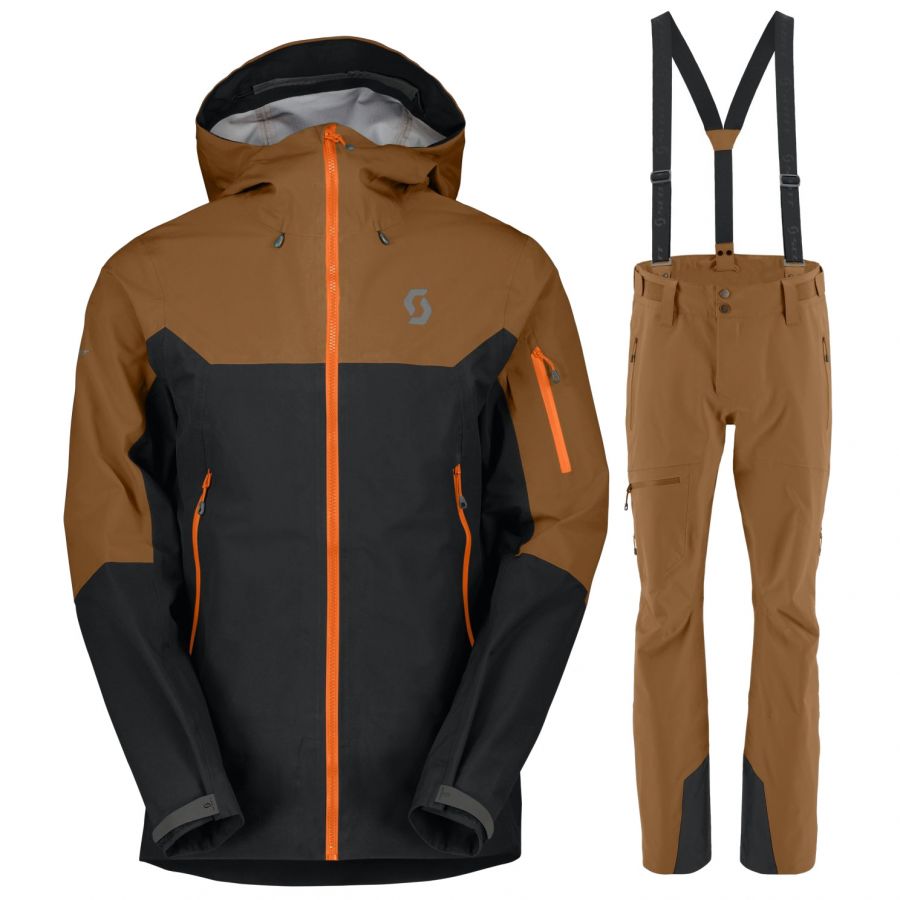 Scott Explorair 3L, Skisett, Herre, Bread Brown