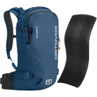 Ortovox Free Rider 28 + Spine Protector, petrol blue