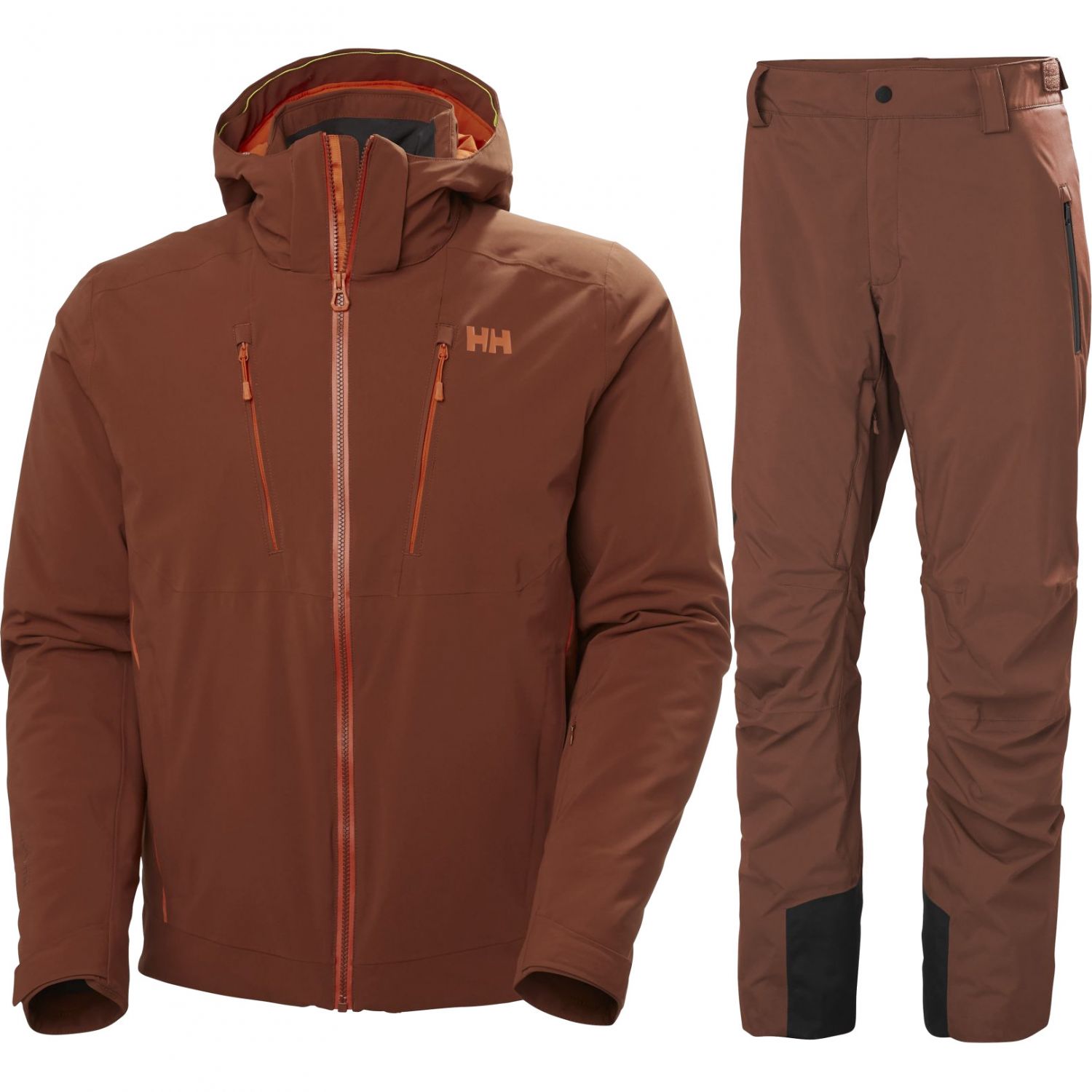 Helly Hansen Alpha/Legendary skisett, Herre, iron oxide