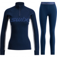 Swix RaceX Merino, Damen, dunkelblau