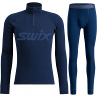 Swix RaceX Merino, Hommes, bleu foncé