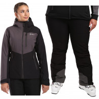 Kilpi Flip/Elare, Plus Size, Skidset, Dam, Svart