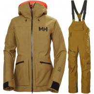 Helly Hansen Powderqueen Skiset, naisten, lynx