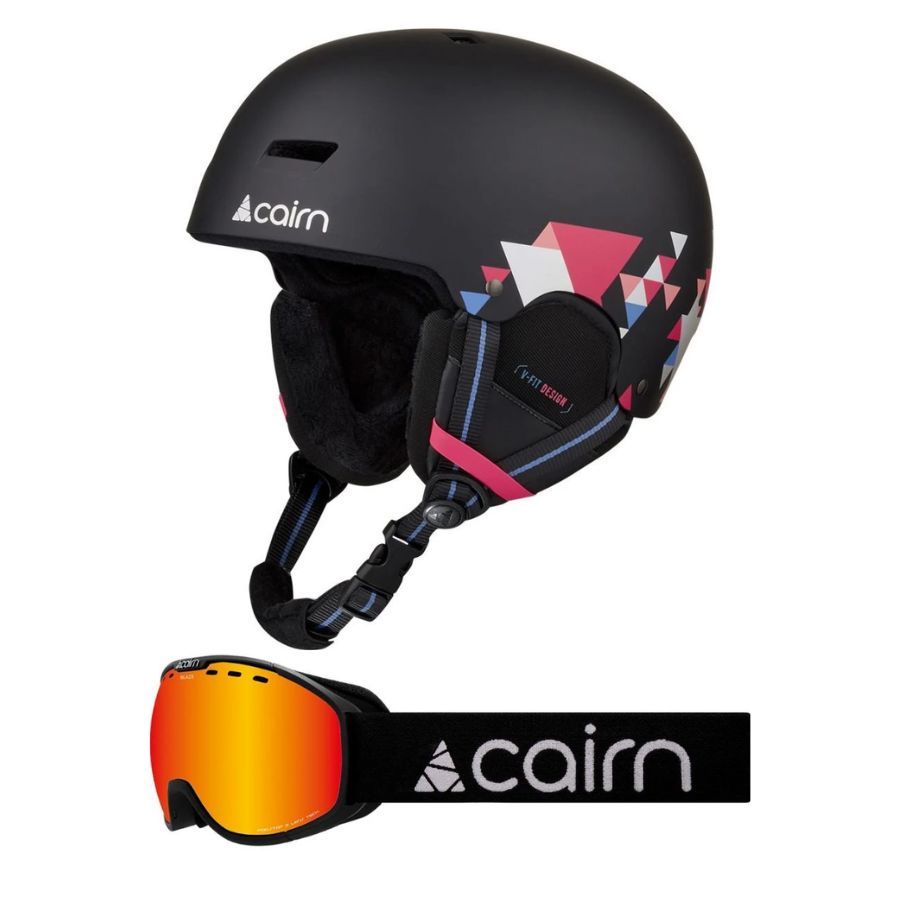 Offre spéciale : Casque de ski Cairn Darwin + masque Blaze, Junior