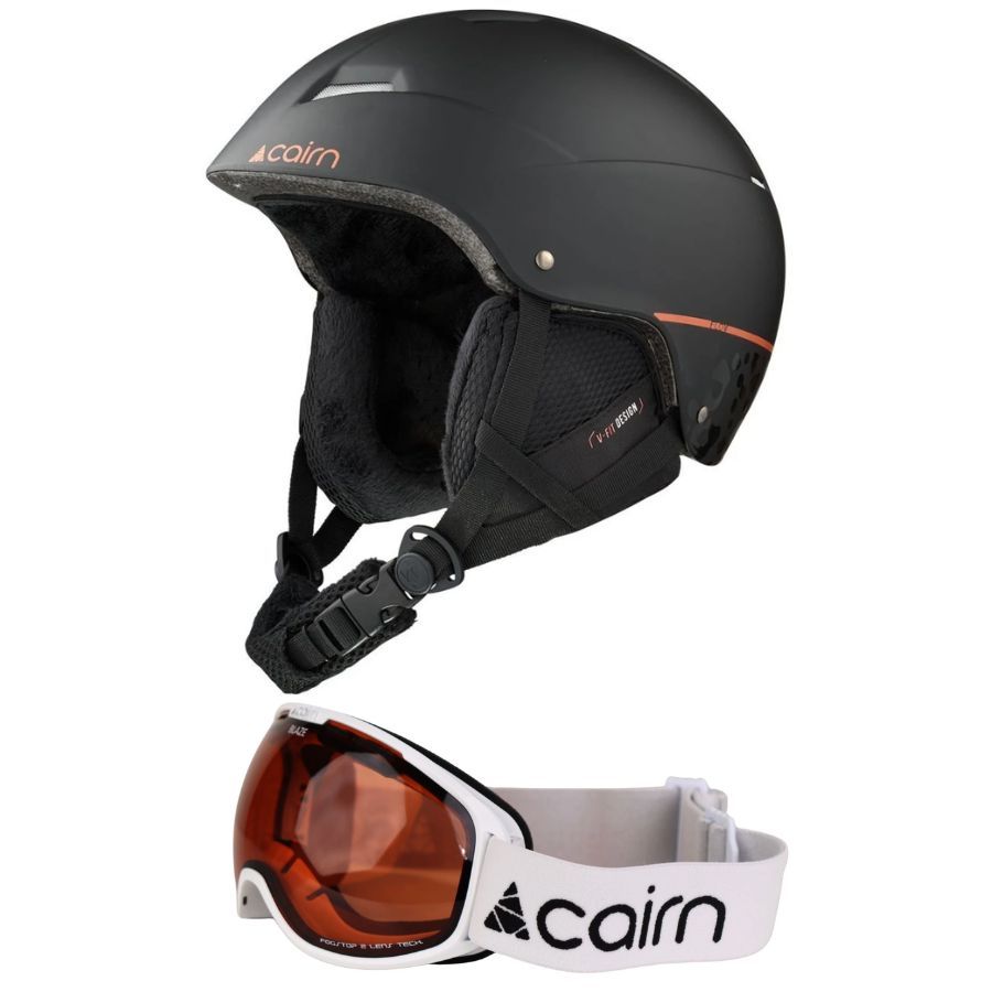 Offre spéciale : Casque de ski Cairn Flow + masque Blaze