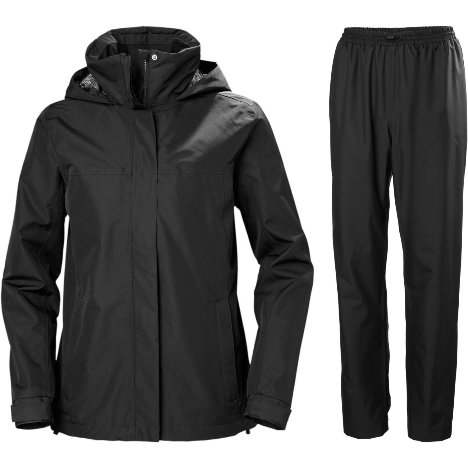Helly Hansen Aden/HH Rain, regenpak, dames, zwart