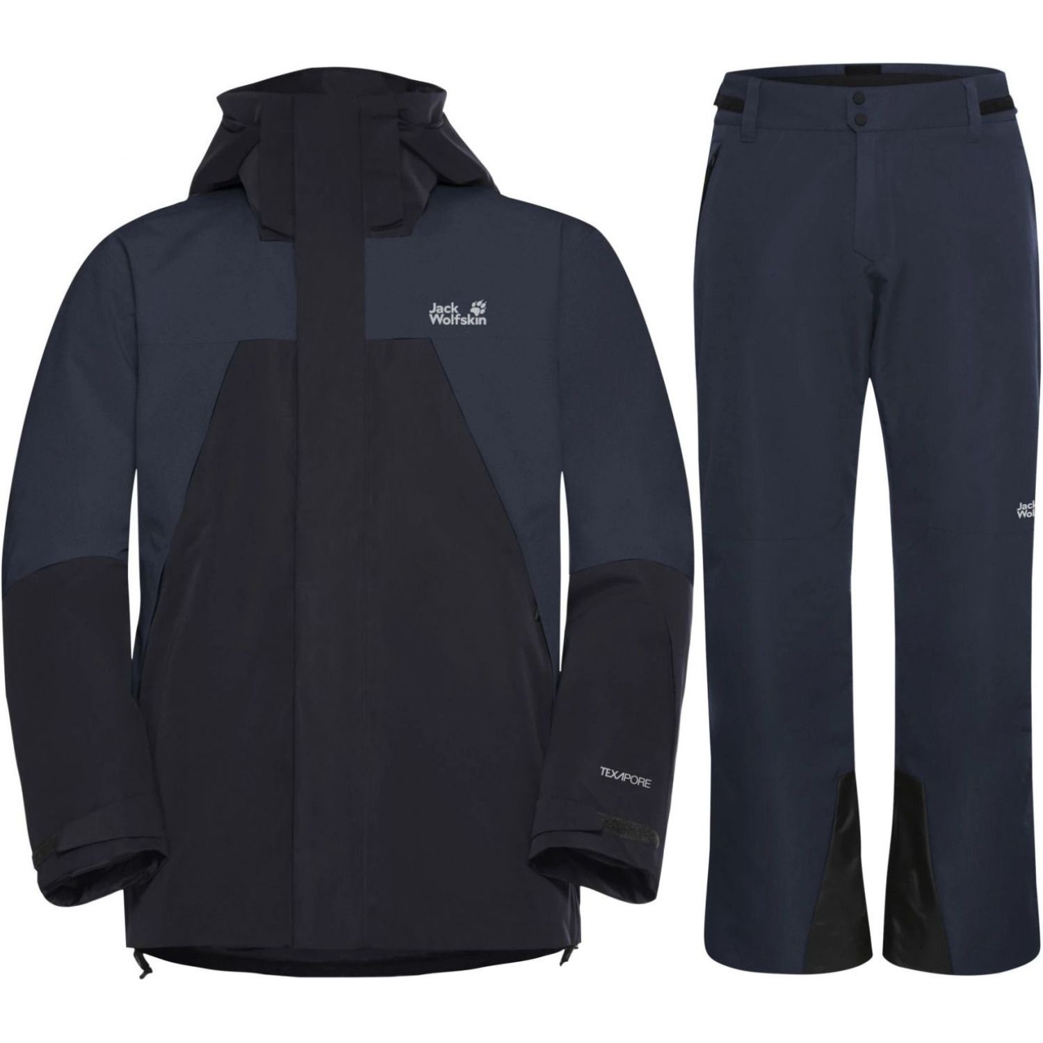 Jack Wolfskin Flowline 2L Ins skisæt, herre, mørkeblå - Køb til DKK 3.011 - Spar 31%