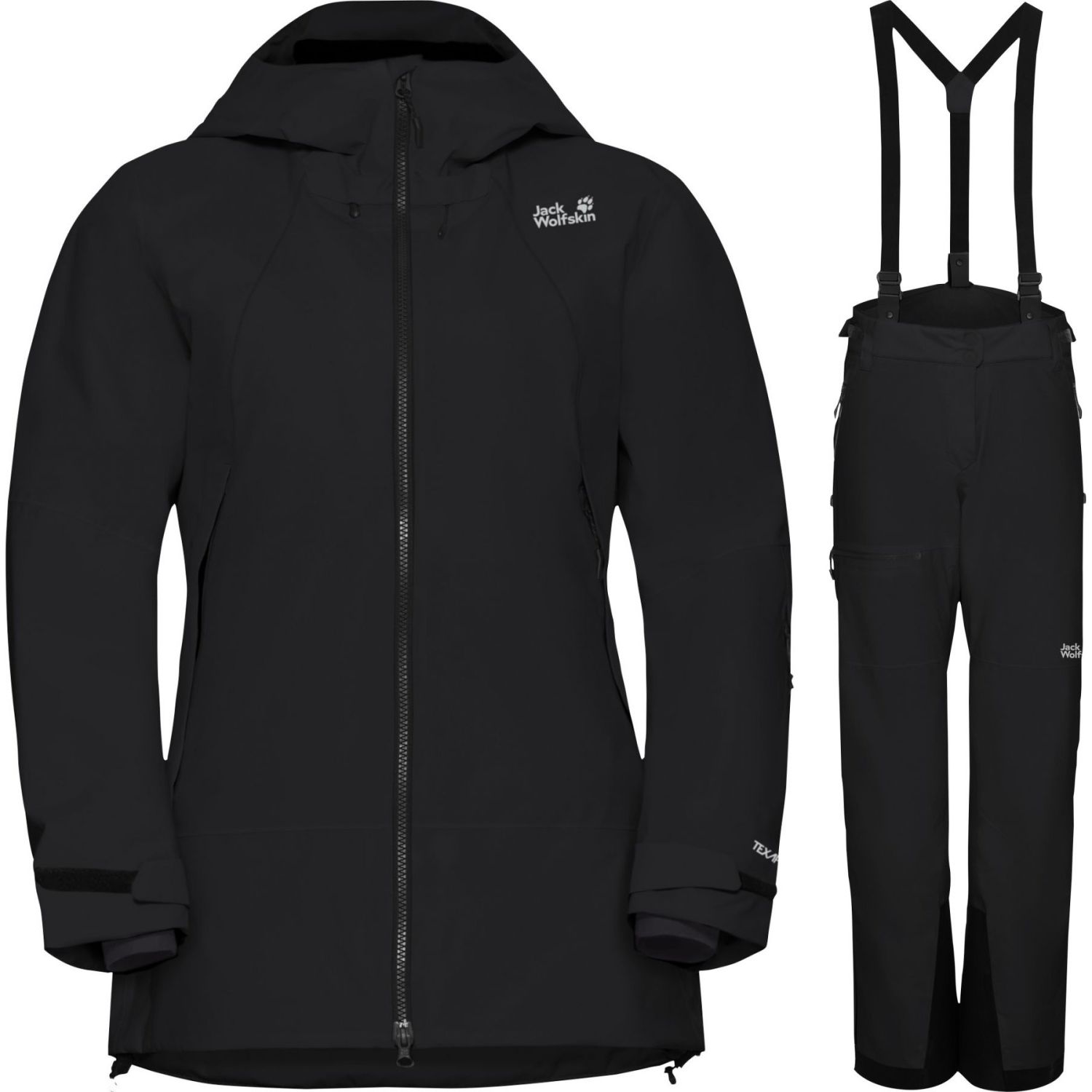 Jack Wolfskin Flowline Pro 2L Ins sæt, dame, sort - DKK 3.602 - Spar 34%