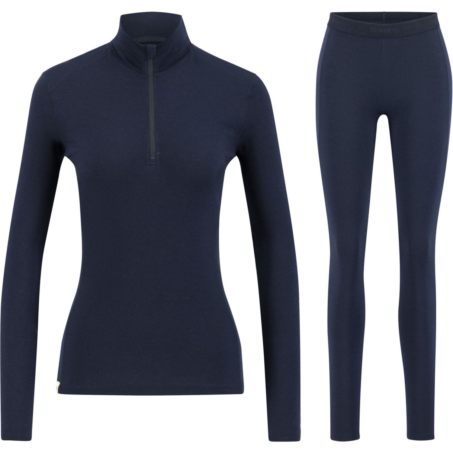 Ulvang Hero Half Zip/Hero Tights skiundertøjssæt, dame, mørkeblå